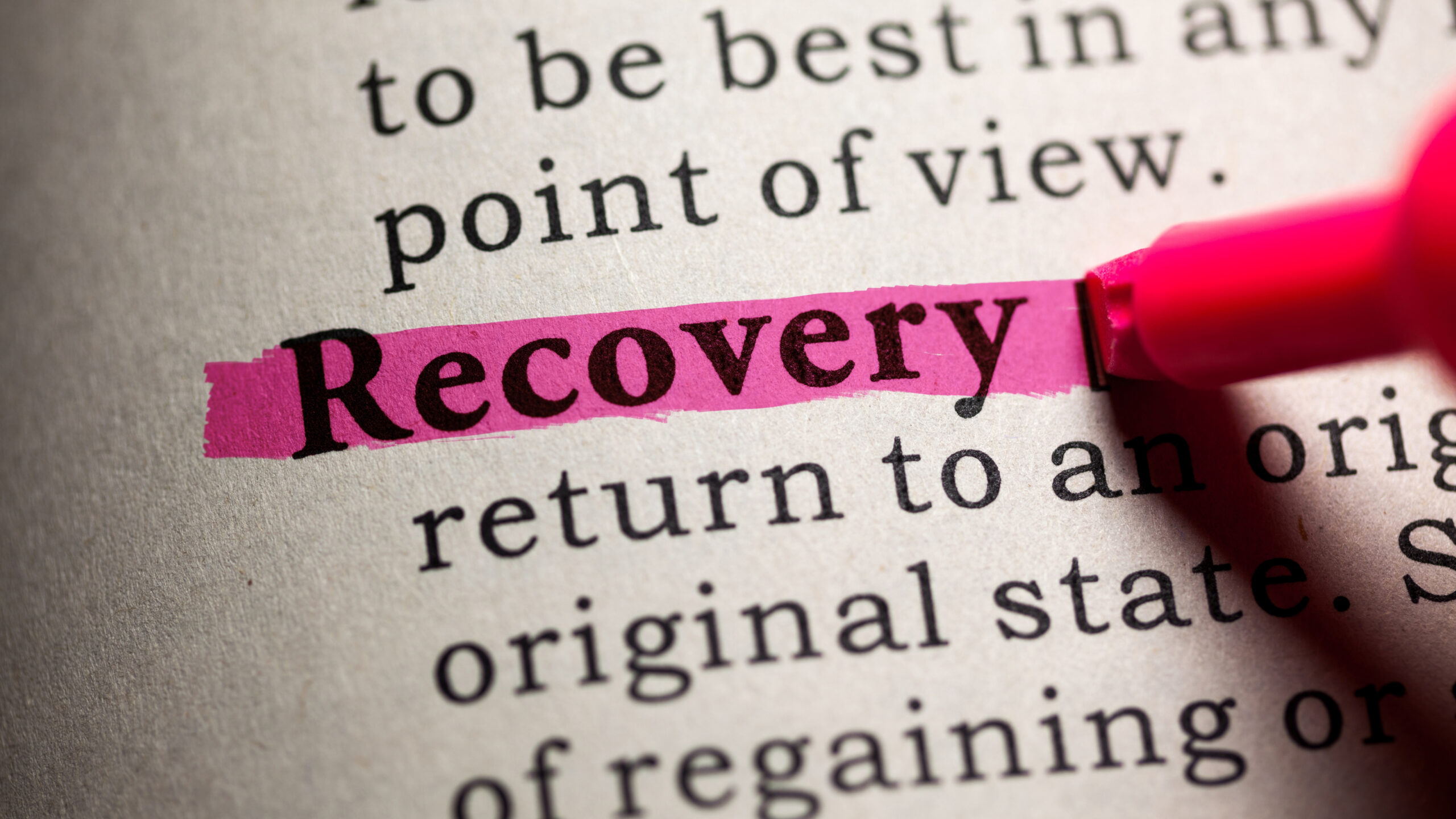 12 Steps to Recovery