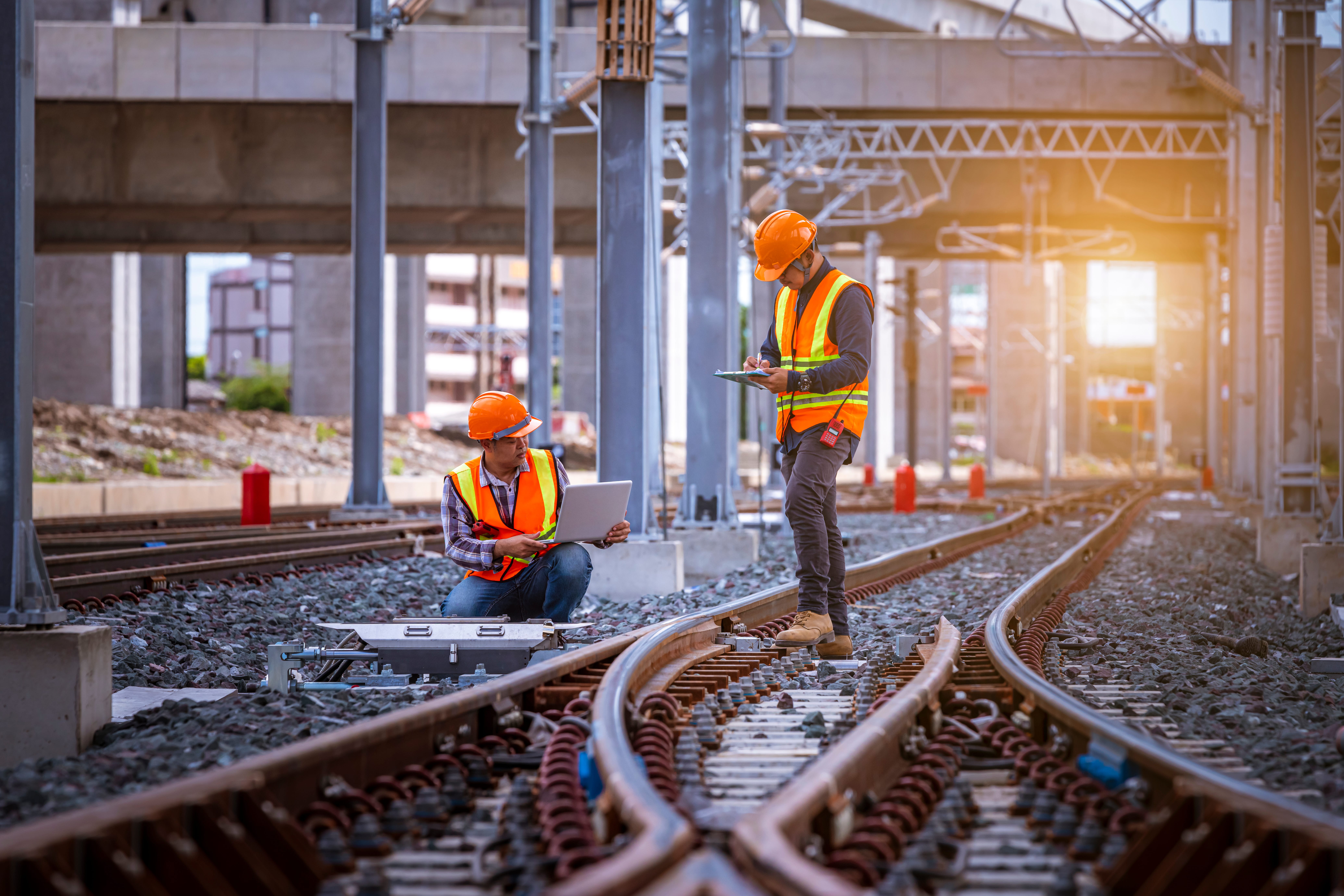 railroad workers